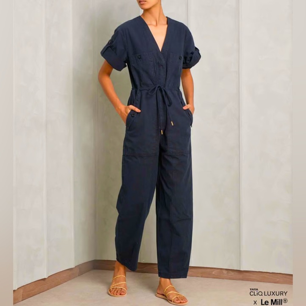 Ulla Johnson Batista Jumpsuit Midnight 6